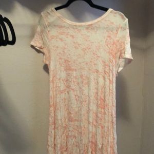 Cute pink tie dye shortie dress!!